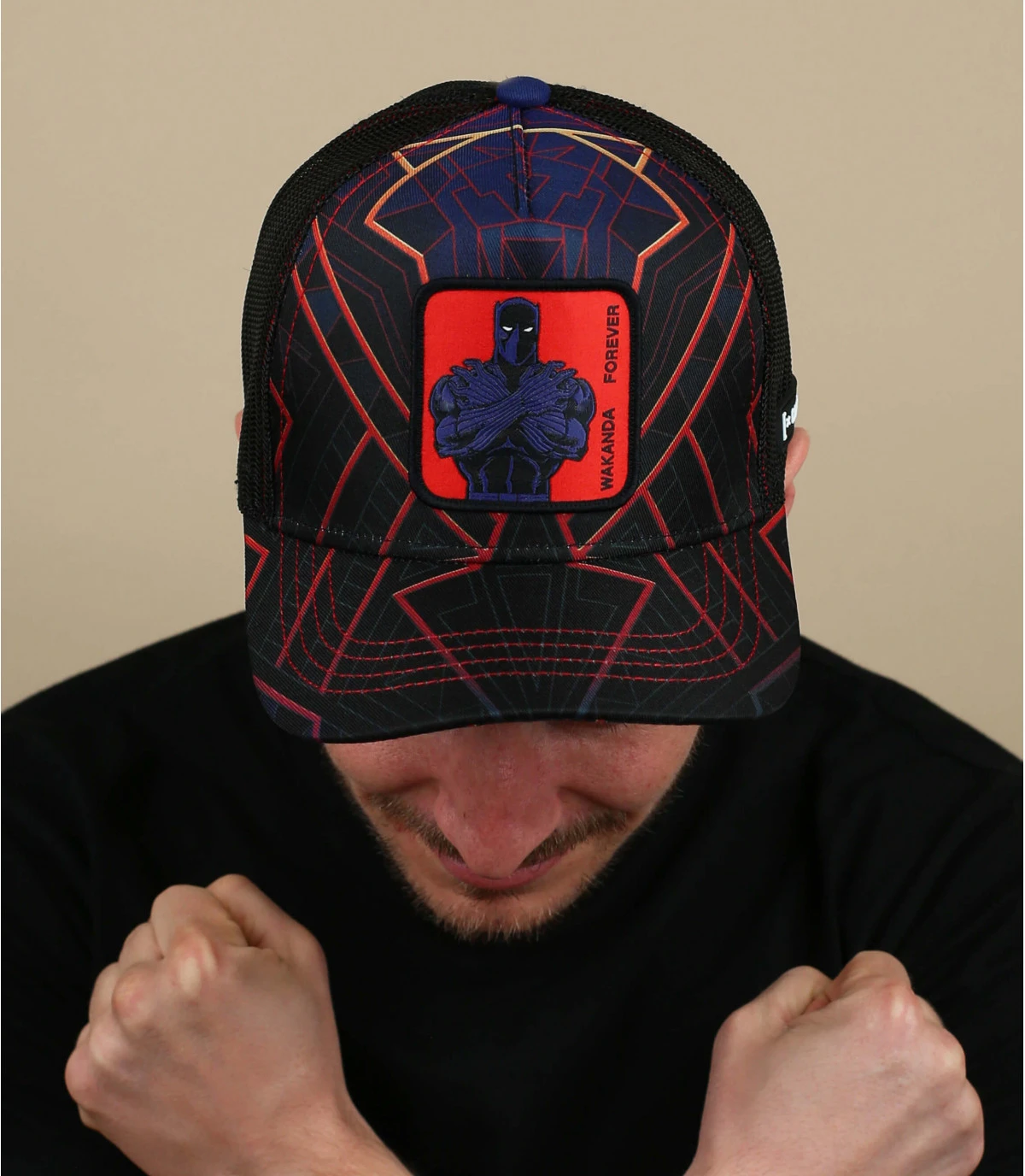 Trucker Black Panther Capslab Trucker Black Panther -Célèbre Chapeaux Magasin trucker black panther