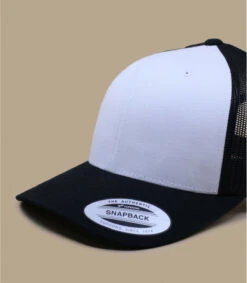 Trucker Blank White Black -Célèbre Chapeaux Magasin trucker blank white black 2