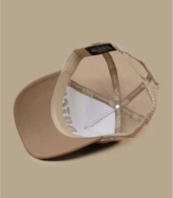 Von Dutch Trucker Chenille Logo Beige -Célèbre Chapeaux Magasin trucker chenille logo beige 5