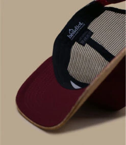 Trucker Corduroy Burgundy Cork Black 7 Trucker Corduroy Burgundy Cork Black -Célèbre Chapeaux Magasin trucker corduroy burgundy cork black 5