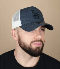 NEW ERA Trucker Jersey Esss LA Navy