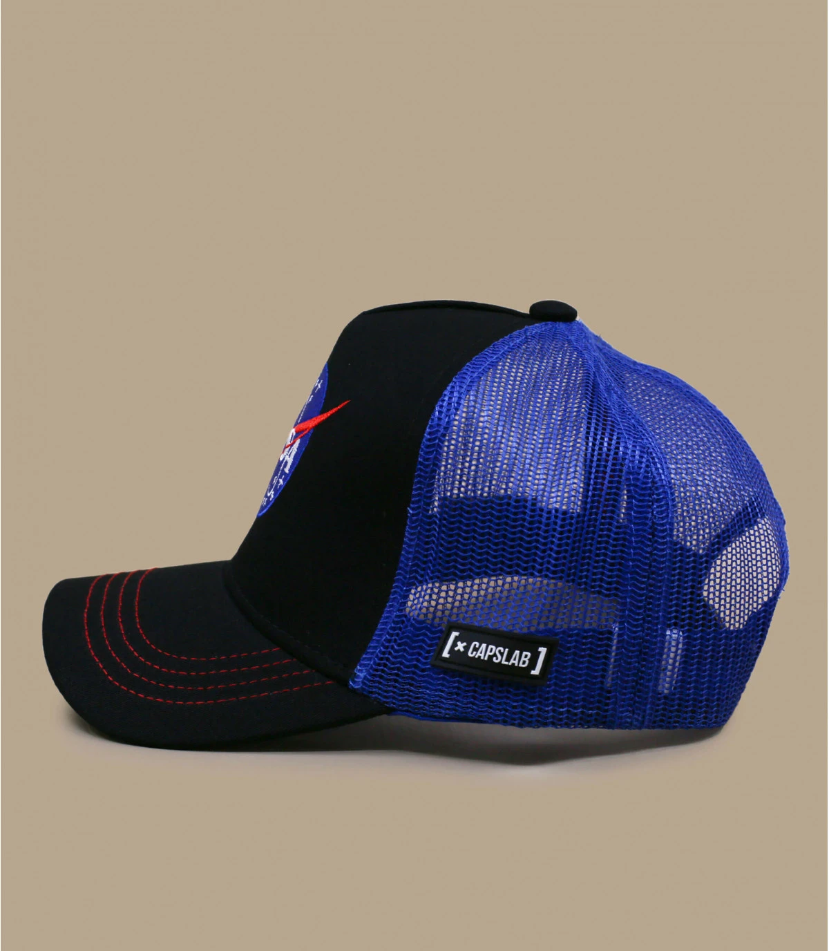 Trucker NASA black purple Capslab Trucker NASA Black Purple -Célèbre Chapeaux Magasin trucker nasa black purple 3