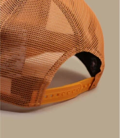 NEW ERA Trucker Tonal Mesh NY Papaya -Célèbre Chapeaux Magasin trucker tonal mesh ny papaya 3