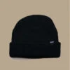 HUF Usual Beanie Black 2 HUF Usual Beanie Black -Célèbre Chapeaux Magasin usual beanie black