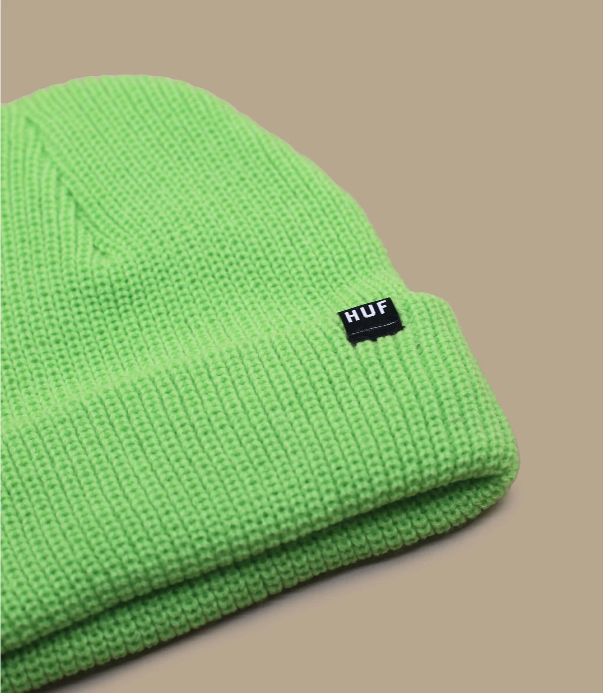 Usual Beanie green HUF Usual Beanie Green -Célèbre Chapeaux Magasin usual beanie green 2