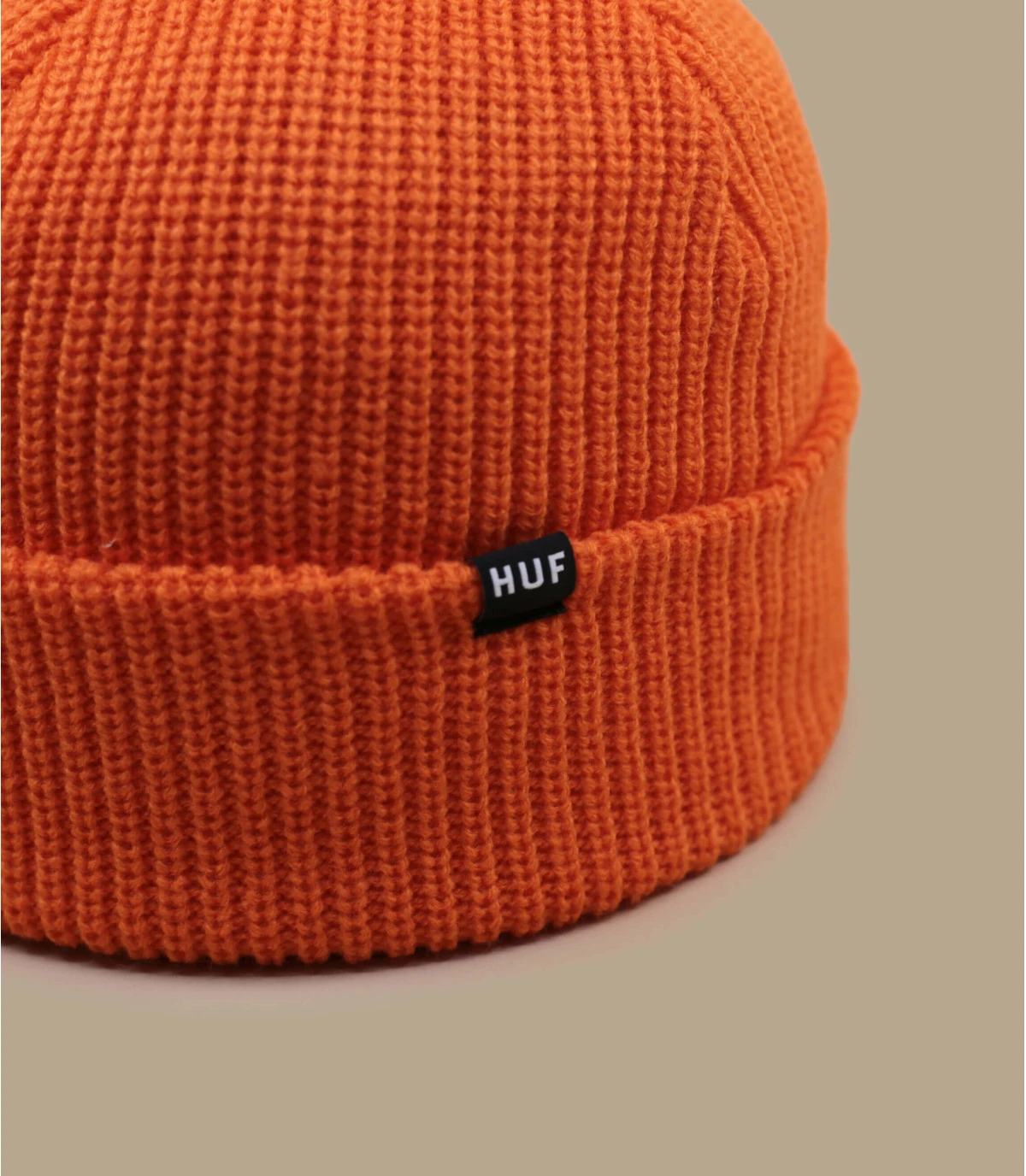 Usual Beanie safety orange HUF Usual Beanie Safety Orange -Célèbre Chapeaux Magasin usual beanie safety orange 1