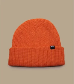 HUF Usual Beanie Safety Orange 4 HUF Usual Beanie Safety Orange -Célèbre Chapeaux Magasin usual beanie safety orange 2
