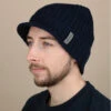 Visor Beanie Navy 1 Visor Beanie Navy -Célèbre Chapeaux Magasin visor beanie navy