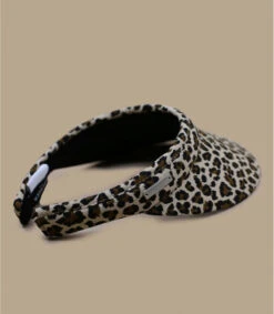 Seeberger Visor Leo Print Sand -Célèbre Chapeaux Magasin visor leo print sand 3