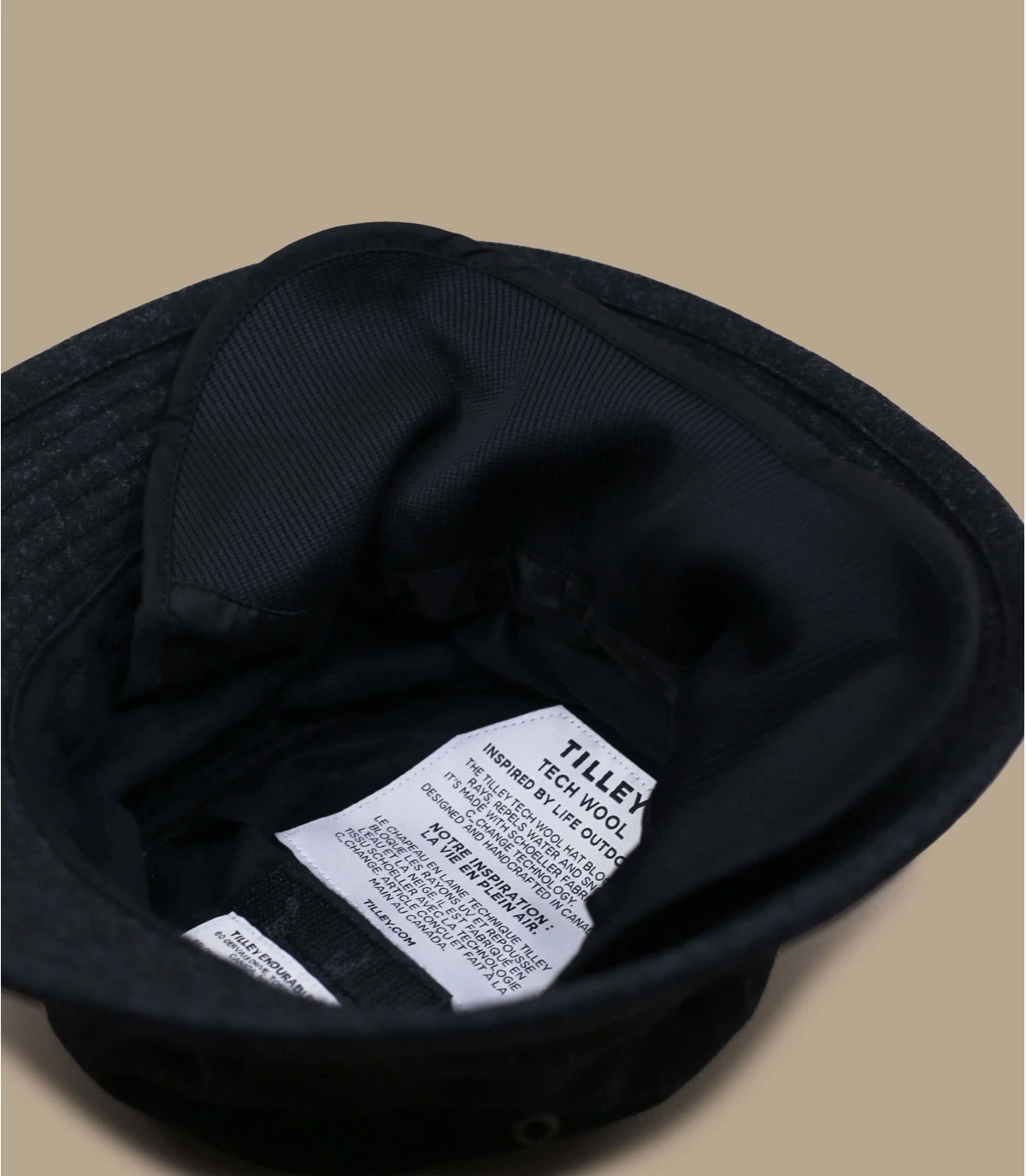 Warmth T1 charcoal mix Tilley Warmth T1 Charcoal Mix -Célèbre Chapeaux Magasin warmth t1 charcoal mix 3