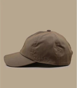 Tilley Waxed Millerain Baseball Cap British Tan -Célèbre Chapeaux Magasin waxed millerain baseball cap british tan 3