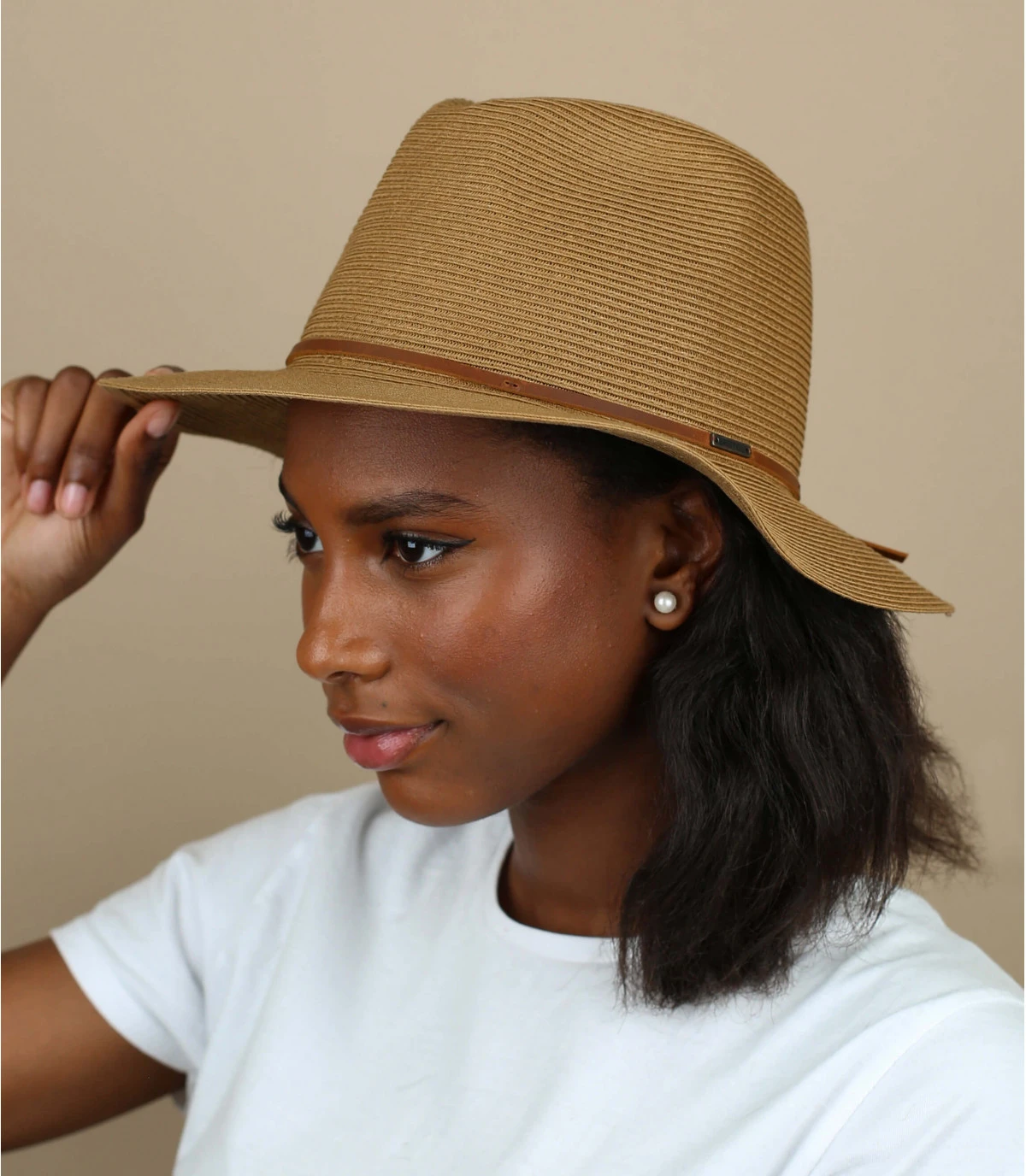 Wesley Straw copper Brixton Wesley Straw Copper -Célèbre Chapeaux Magasin wesley straw copper