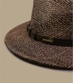 Stetson Western Seagrass Brown -Célèbre Chapeaux Magasin western seagrass brown 1