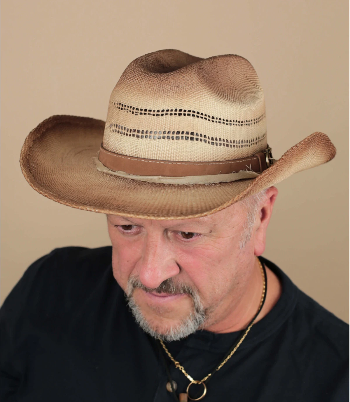 Western Toyo brown blurred natural Stetson Western Toyo Brown Blurred Natural -Célèbre Chapeaux Magasin western toyo brown blurred natural