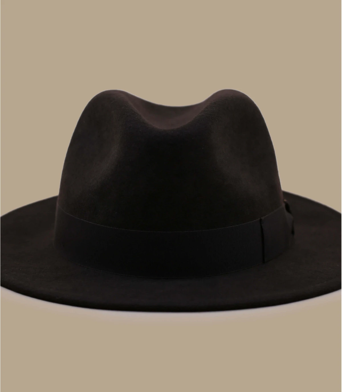 Wool Felt brown Borsalino Wool Felt Brown -Célèbre Chapeaux Magasin wool felt brown 1