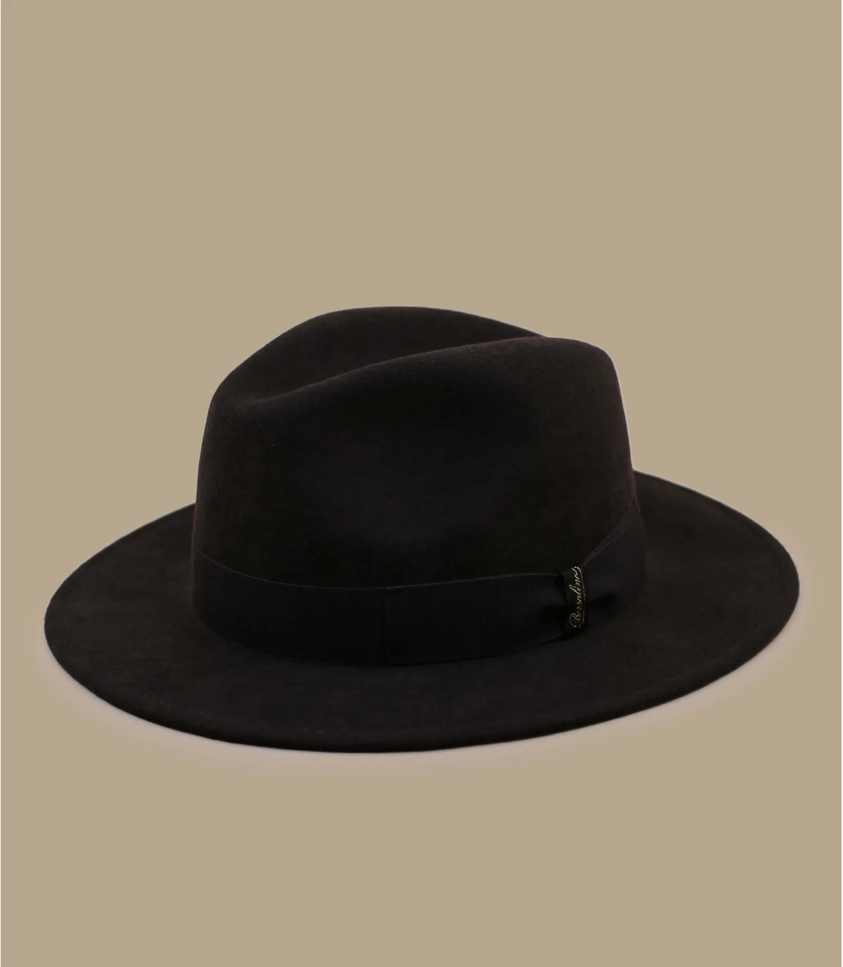 Wool Felt brown Borsalino Wool Felt Brown -Célèbre Chapeaux Magasin wool felt brown