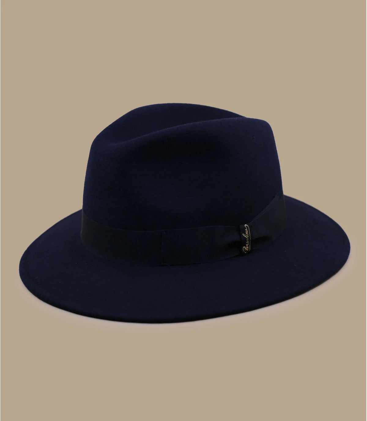 Wool Felt navy Borsalino Wool Felt Navy -Célèbre Chapeaux Magasin wool felt navy 1